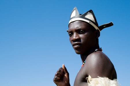 african zulu man