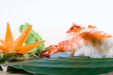 japanese sushi meal nigiriの写真素材