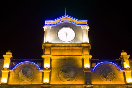 Night buildingの写真素材