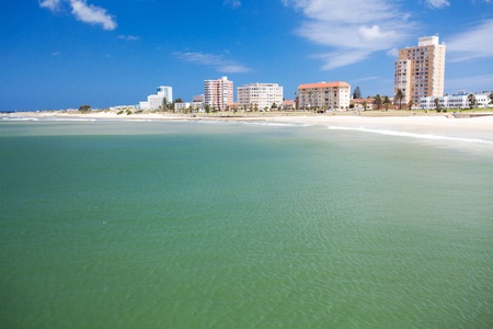 beach of Port Elizabeth, South Africaの写真素材