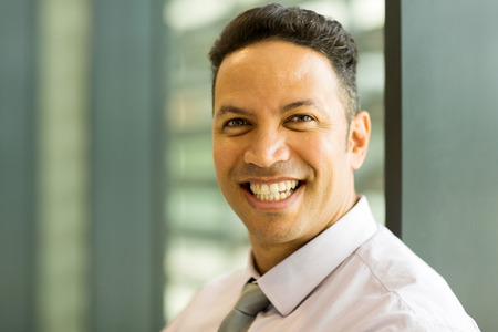 portrait of modern businessman in office