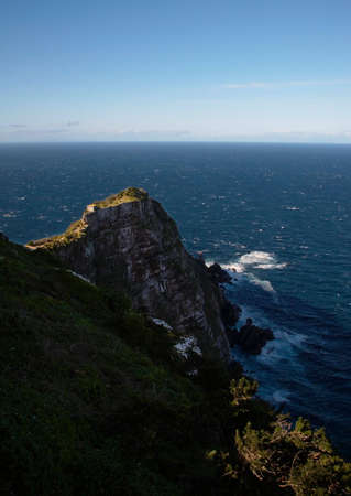 The building is located on Cape Point, South-West end of Africa.の写真素材