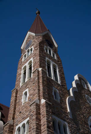 Dome of Lutheran Church in Windhoek, Namibiaの写真素材