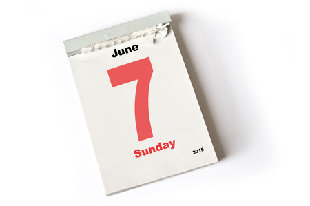 calendar sheetの写真素材