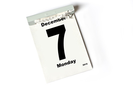 calendar sheetの写真素材