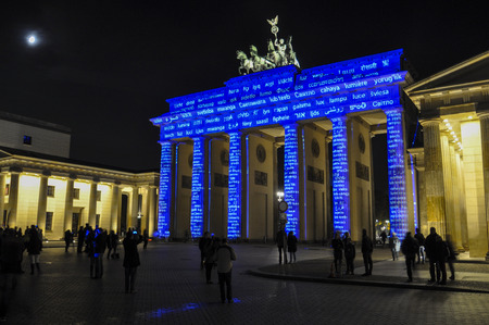 Brandenburg Gateの写真素材