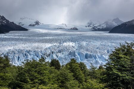 The Perito Moreno Glacier, El Calafate, Argentinaの写真素材