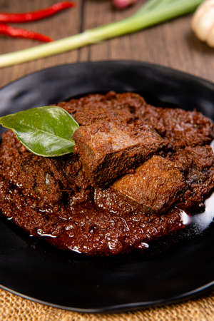 Beef Rendang is a Minang dish originating from the Minangkabau region