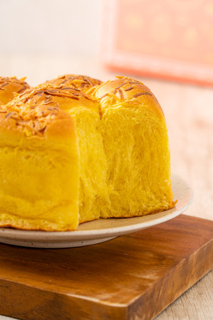Roti sobek or Roti Gembong or Soft bread, This bread has a sweet taste with a soft texture. Usually...