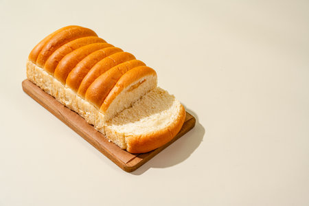 Roti sisir or Homemade Sweet Soft Pull Over Bread. Roti sisir is an  traditional bread that is much liked by the Indonesian people for breakfastの素材