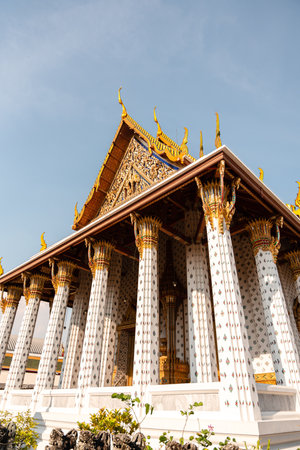 Bangkok,Thailand - February, 14 2023 :Wat Arun is a Buddhist temple in the Bangkok Yai district of Bangkok, Thailand. It is situated on Thonburi on the west bank of the Chao Phraya River.のeditorial素材