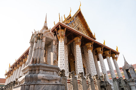 Bangkok,Thailand - February, 14 2023 :Wat Arun is a Buddhist temple in the Bangkok Yai district of Bangkok, Thailand. It is situated on Thonburi on the west bank of the Chao Phraya River.のeditorial素材