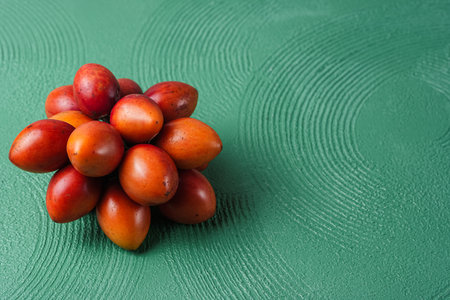 tamarillo fruit (Indonesia : terong belanda). Dutch eggplan