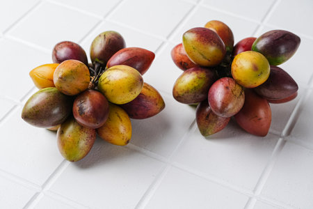 tamarillo fruit (Indonesia : terong belanda). Dutch eggplan