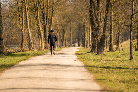 Walking Parkの写真素材