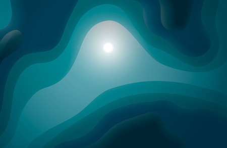 Abstract Design Creativity Background of Waves, Sea bottom. Magic backgroundのイラスト素材