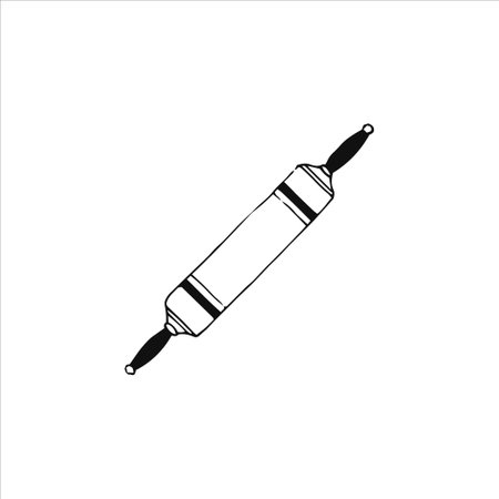 Hand drawn logo element, doodle, drawing, small, minimalistic art, home, decoration element, stickerのイラスト素材