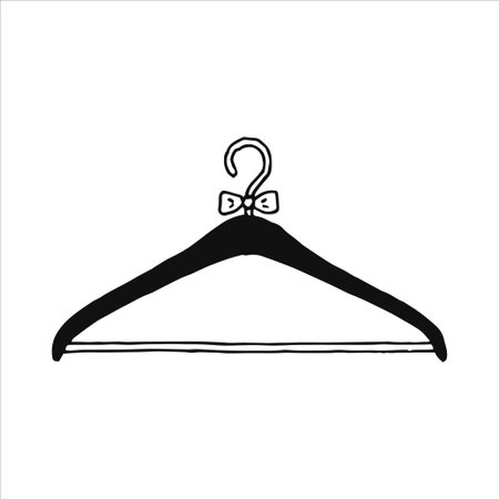 Hand drawn logo element, doodle, drawing, small, minimalistic art, home, decoration element, stickerのイラスト素材