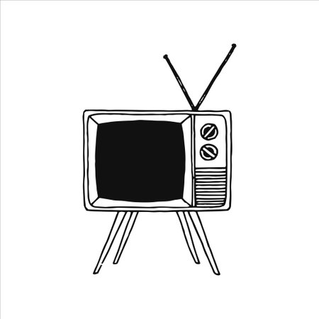 Hand drawn logo element, doodle, drawing, small, minimalistic art, home, decoration element, stickerのイラスト素材