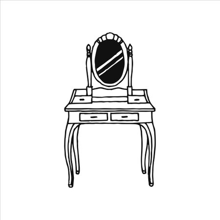 Hand drawn logo element, doodle, drawing, small, minimalistic art, home, decoration element, stickerのイラスト素材