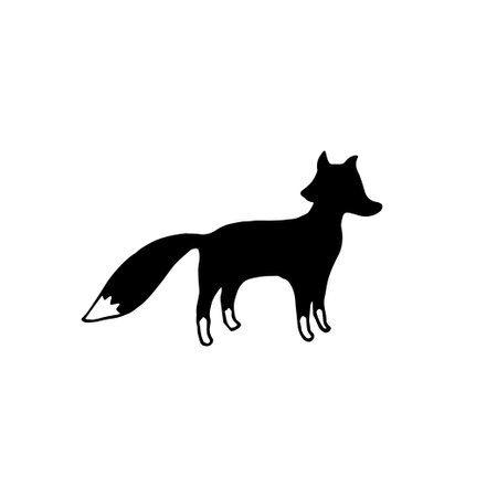Logo element, clipart, nature, outline, tattoo, handdrawn, drawingのイラスト素材