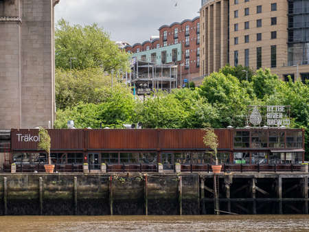 By the River Brew Co. Gateshead Quaysideのeditorial素材