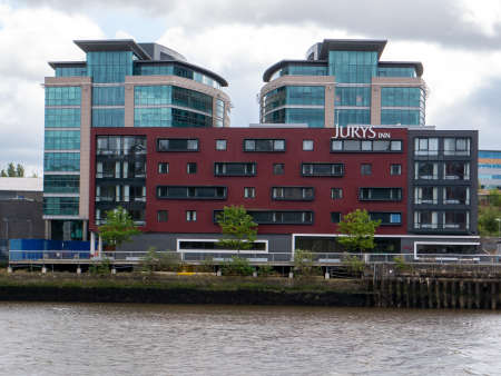 Jurys inn, Gateshead Quaysのeditorial素材