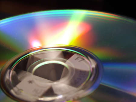 Close-up of  CD.の写真素材
