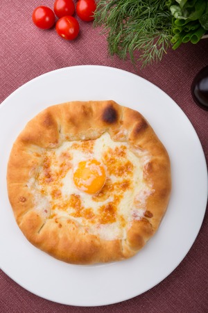 Georgian traditional flatbreadの写真素材