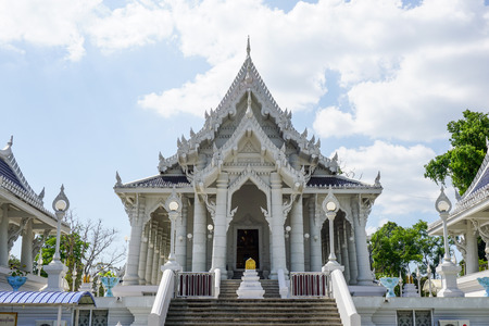 The front view of Krabi's Wat Kaew in Thailandの写真素材