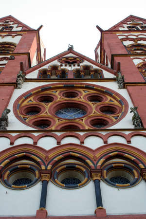 The church in Limburg, Germanyの写真素材