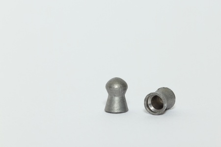 Two airgun bulletsの写真素材