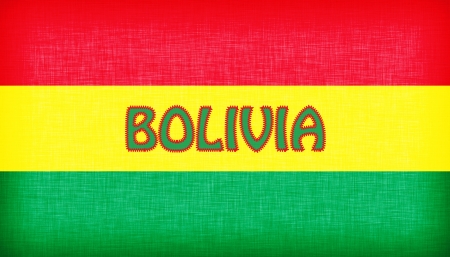 Flag of Malawi stitched with letters, isolatedの写真素材