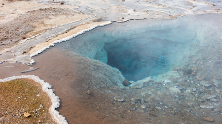 Blesi - Hot spring near Stokkur geyser, Icelandの写真素材