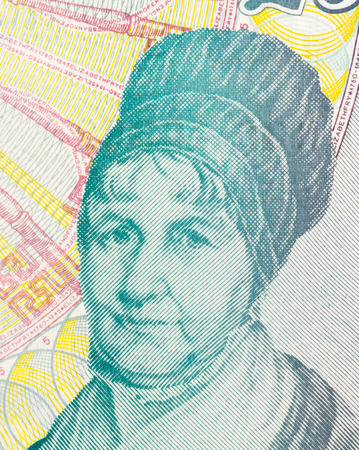 Pound currency background, close-up - 5 Poundsの写真素材