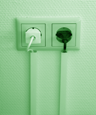 European power socket in a dutch house