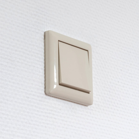 Lightswitch in a common house in the Netherlandsの写真素材