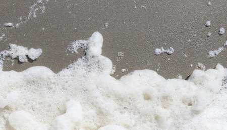 Seashore view, beach in the Netherlands - Selective focusの写真素材
