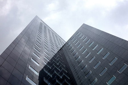 Leeuwarden achmea tower, the highest tower in the city