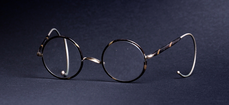 Vintage glasses isolated - Glasses from the early 20th century