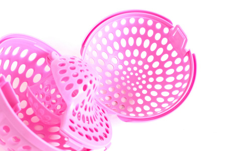 Laundry ball, protection for underwear to wash, isolatedの写真素材