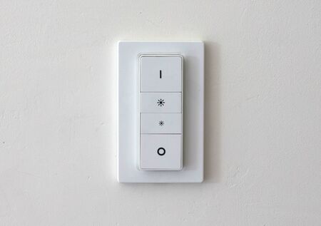 Modern remote control for the lights in a house