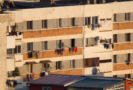 Flat in Antananarivo, Madagascar - Laundry dayの写真素材