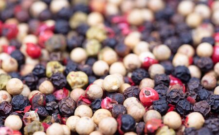 Peper background, white, green, black and red peperの写真素材