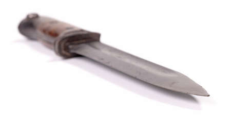 German army ww2 period bayonet (44asw), isolated on white