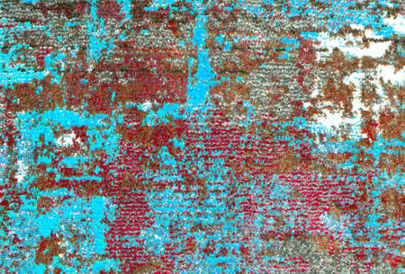 Modern colorful carpet isolated closeup - Full frame