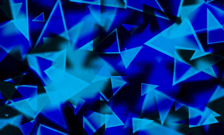 Abstract colorful bokeh glass shards for background - Dreamy background