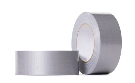Duct tape isolated on a white backgroundの写真素材