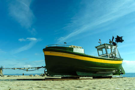 boat on the beach