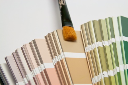 color picker detail with many different colors to choiceの写真素材